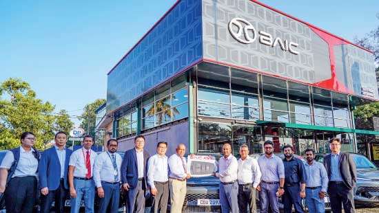 David Pieris Automobiles delivers BAIC X55 fleet to Chevron Lubricants Lanka