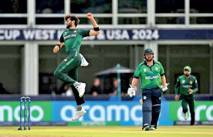 Pakistan beat Ireland by three wickets