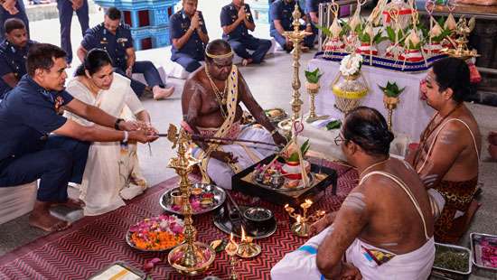 SLAF holds annual Hindu religious ceremony