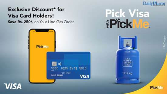 Litro to Offer Exciting Discounts on VISA Cards via PickMe App