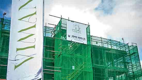 John Keells Properties reaches major construction milestone at Viman Ja-Ela