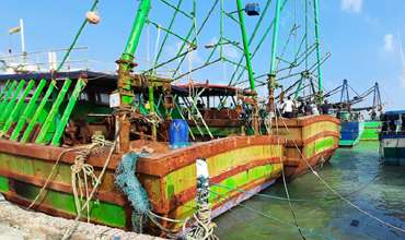 43 Indian fishermen arrested with six trawlers in local waters