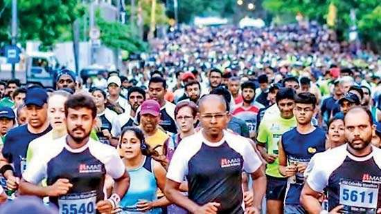 Half Marathon ‘sold out’  in Colombo