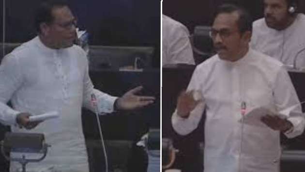 Dayasiri, Bimal Ratnayake in showdown
