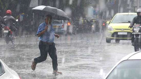 Showery conditions likely to enhance during the next few days