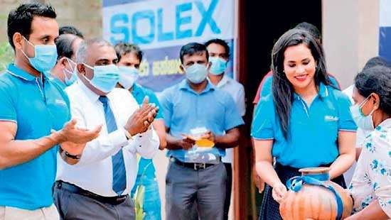 Solex funds drinking water project in Gothameegama