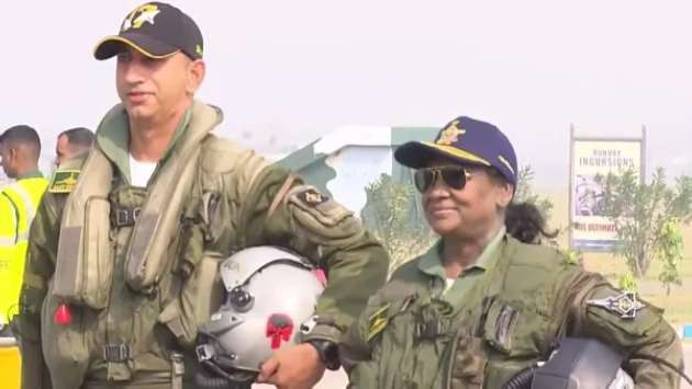 Droupadi Murmu becomes first Indian President to fly in Rafale
