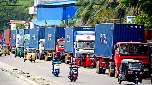 Container backlog despite strike end...