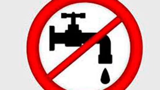 18-hour water cut in Ja-Ela, Katunayaka, Seeduwa tomorrow