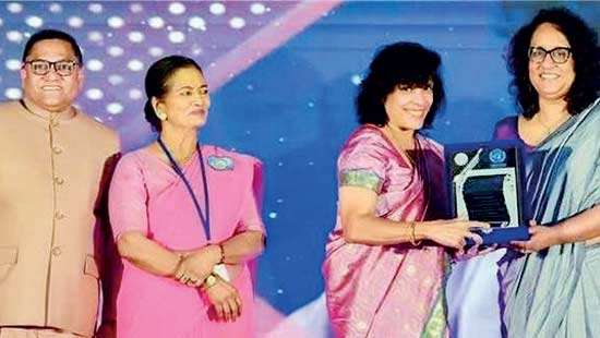 Dr. Kumari Grero honoured at Women’s Day celebration