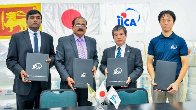 JICA donates essential relief supplies to Sri Lanka for cyclone-affected regions
