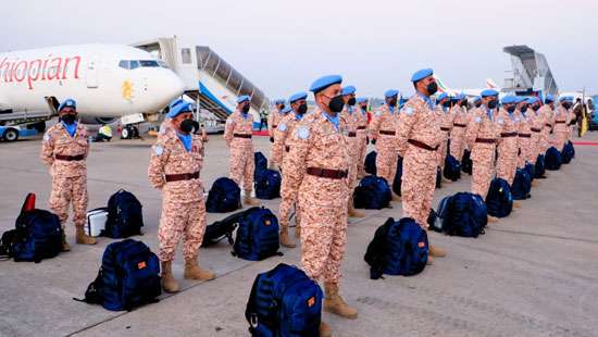 UNMISS Bound First Army Group Leaves for South Sudan