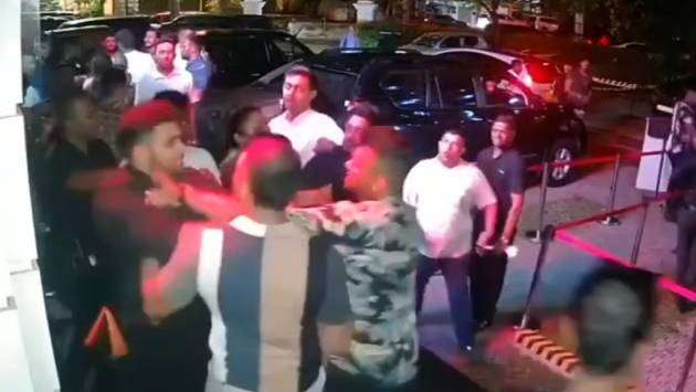 Four suspects arrested over nightclub brawl