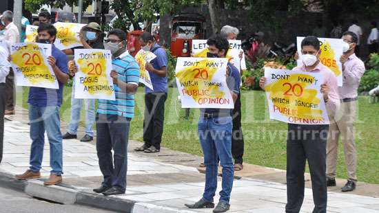 20A ignores public opinion: protesters