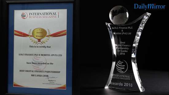 Digital Loan via mCash bestowed with 2 prestigious awards from The International Business Magazine