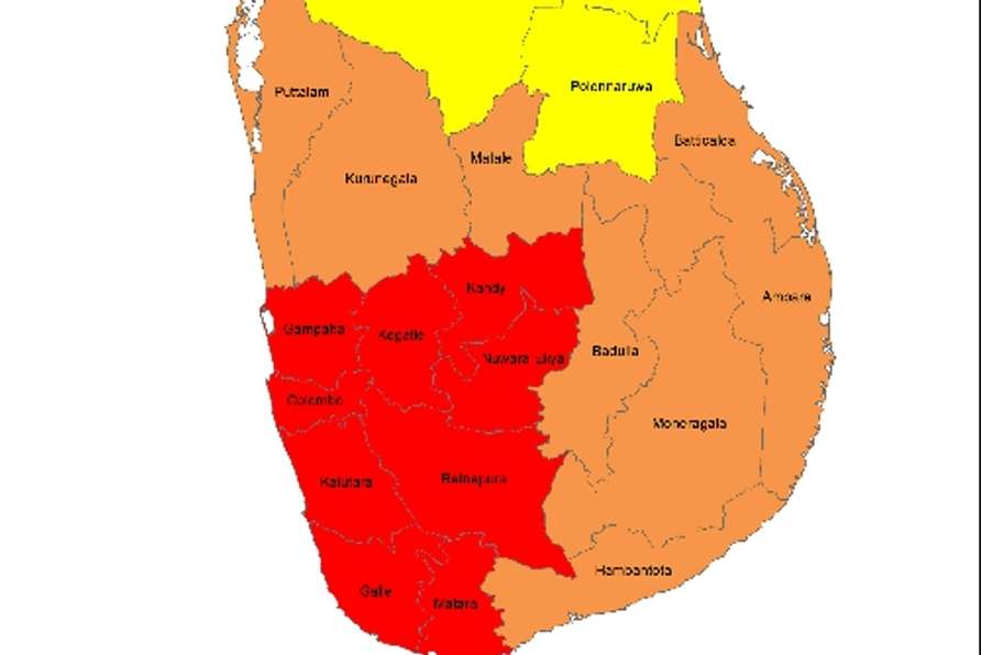 Red alert issued in 9 districts; over 150mm rainfall expected: Met Dept