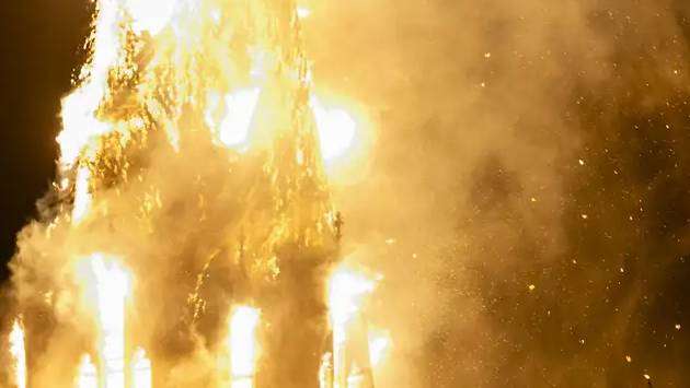 Amsterdam church destroyed by New Year’s blaze