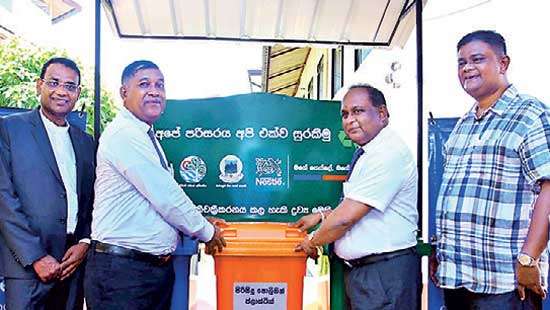 Nestlé Lanka supports Rathnapura schools in waste management