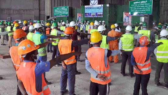 Safety week celebrations at ITC One