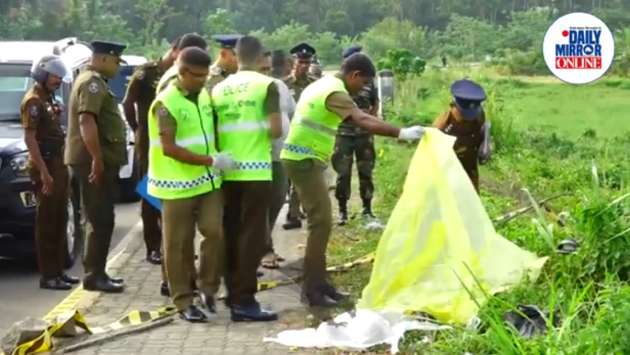Strangled male body found with blows to head in Homagama