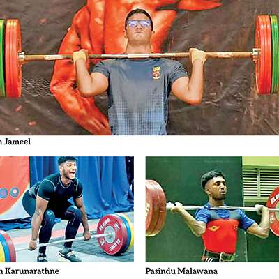 Three weightlifters for Commonwealth Meet