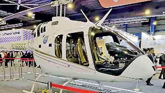 Dudley Sirisena hints at buying the latest helicopter