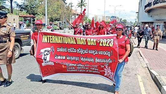 First ever May Day women’s rally held