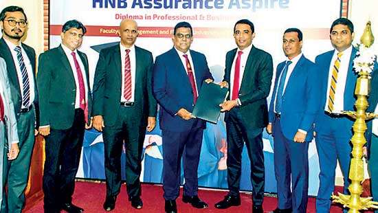 HNB Assurance-Colombo Uni unveil Aspire programme for top achievers