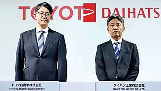 Toyota says president, chairman of scandal-hit Daihatsu unit to step down