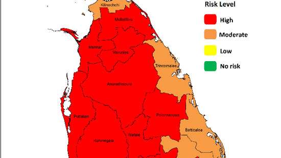 Severe lightning; red alert issued for 20 districts