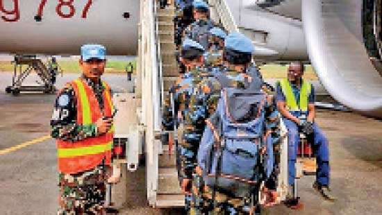 SLAF deploys another contingent for Peacekeeping Mission in Central African Republic