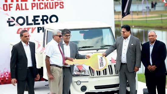 Mahindra & Mahindra launches SL’s first-ever locally assembled single cab