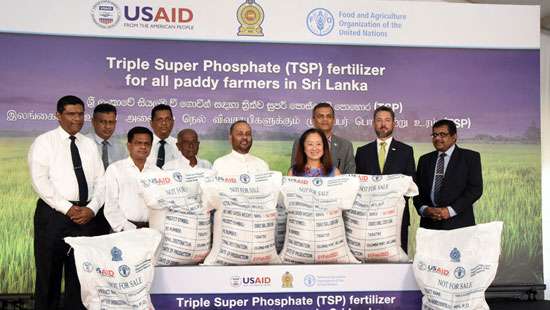 First TSP fertiliser shipment arrives