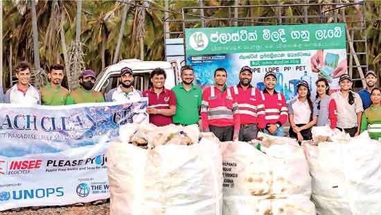 INSEE Ecocycle continues beach cleanups under PLEASE Project to address  national plastic pollution