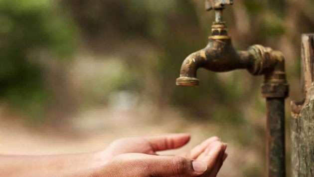 A 16-hour water cut in Katana