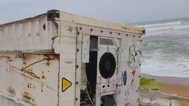 Fishing community warned of floating containers on southern seas