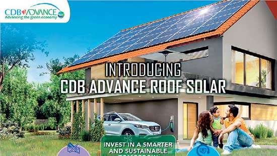 CDB launches Advance Roof Solar green energy financing solution