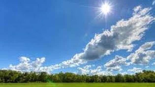 Fair weather across the island today