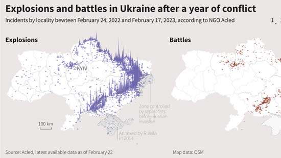 Ukraine war, one year on: All we are saying is give peace a chance