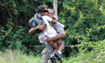 Little girl rescued from abductor