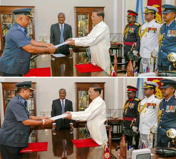 MS appoints CDS, SLAF Commander