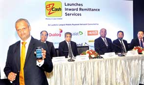 eZ Cash launches inter-operable mobile payment system for inward remittances