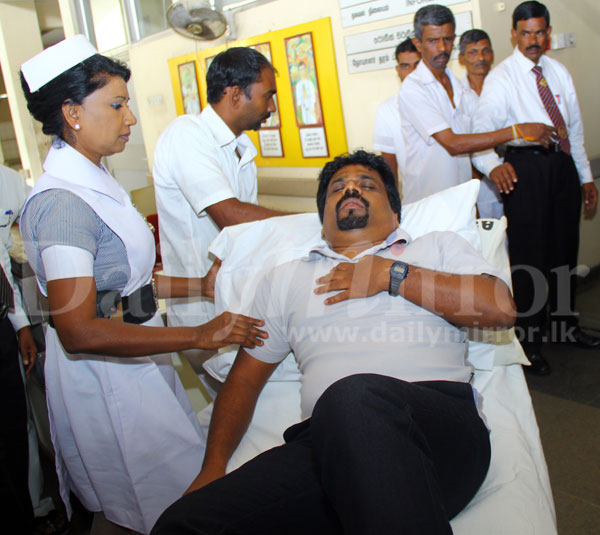 JVP leader injured in accident