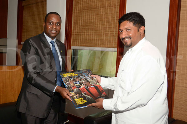 Ruwan meets Rwandan HC