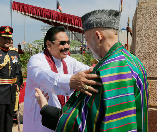 Hamid Karzai meets MR