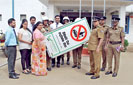 Kanrich Finance donates traffic signboards to Badulla Traffic Police