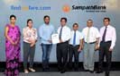 findmyfare.com partners with Sampath Bank Vishwa Internet Banking 