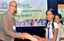 Students of low income families in A’pura and Batticaloa receive educational scholarships