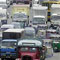 Heavy traffic in Kollupitiya
