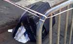 Body found in bag at bus queue